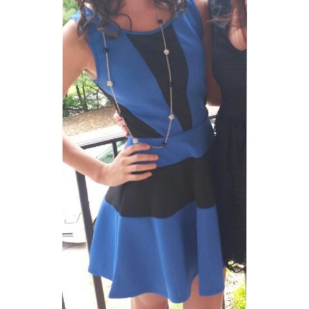 Black & Blue Dress